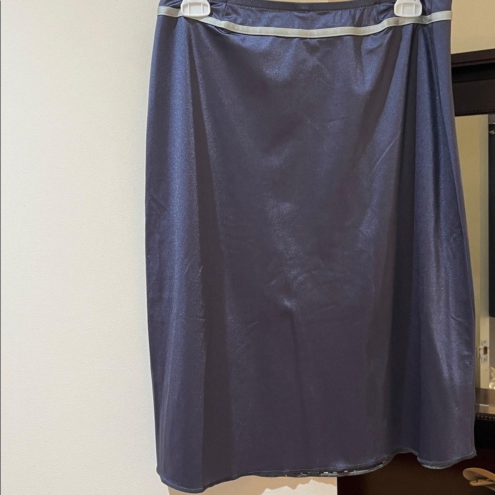 Moschino Dark Blue A-Line Skirt - Picture 4 of 4
